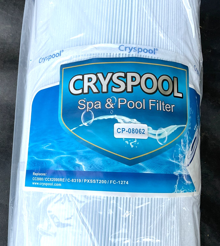 Cryspool CP 08062 Filter Compatible with CC2000, CCX2000RE, PXSST200, C-8319 1PK gallery