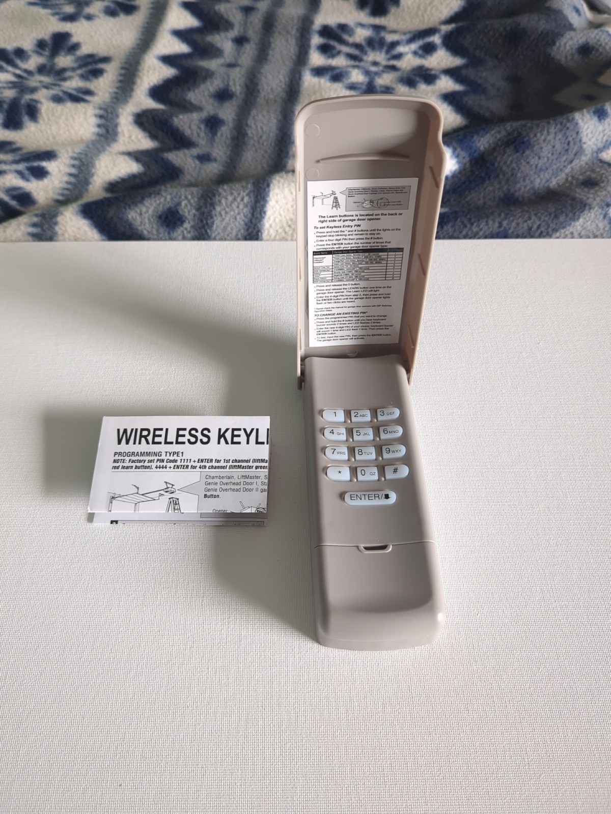 Universal Garage Door Wireless Keypad All Major Brands Open Box New gallery