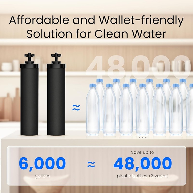 Waterdrop Gravity-fed Water Filtration System, NSF/ANSI 42&372 Certified (1+2) gallery