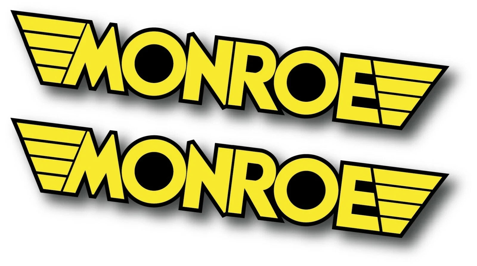 2X MONROE DECAL STICKER 3M USA MADE TRUCK VEHICLE WINDOW WALL CAR RACING RACE gallery
