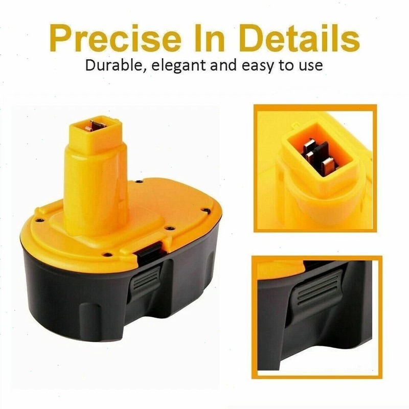 2Pack 14.4 Volt Replacement For DEWALT DC9091 14.4V Battery DW9091 DW9094 DE9091 gallery