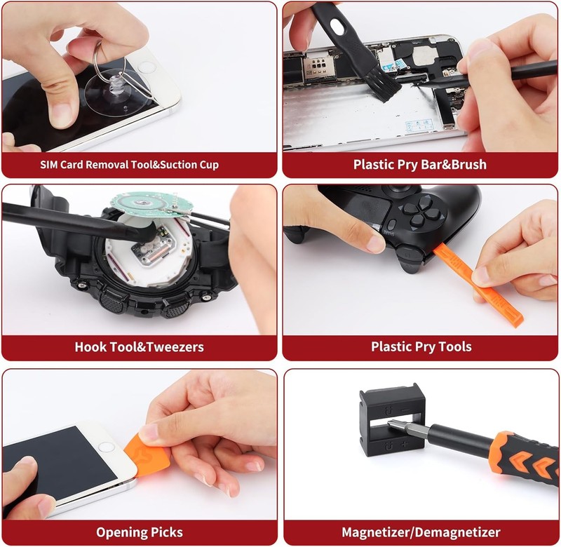 58 in 1 Small Precision Screwdriver Set Magnetic Mini Screwdriver Set Watch gallery