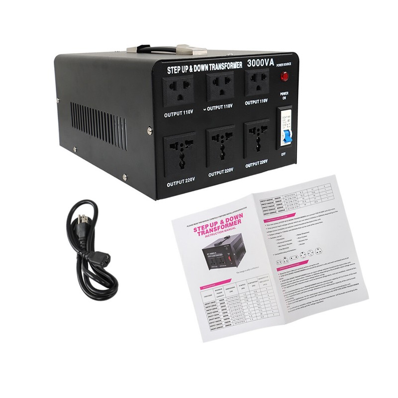 3000W Converter Voltage Transformer Step Up/Down 110-120V to 220-240V New gallery