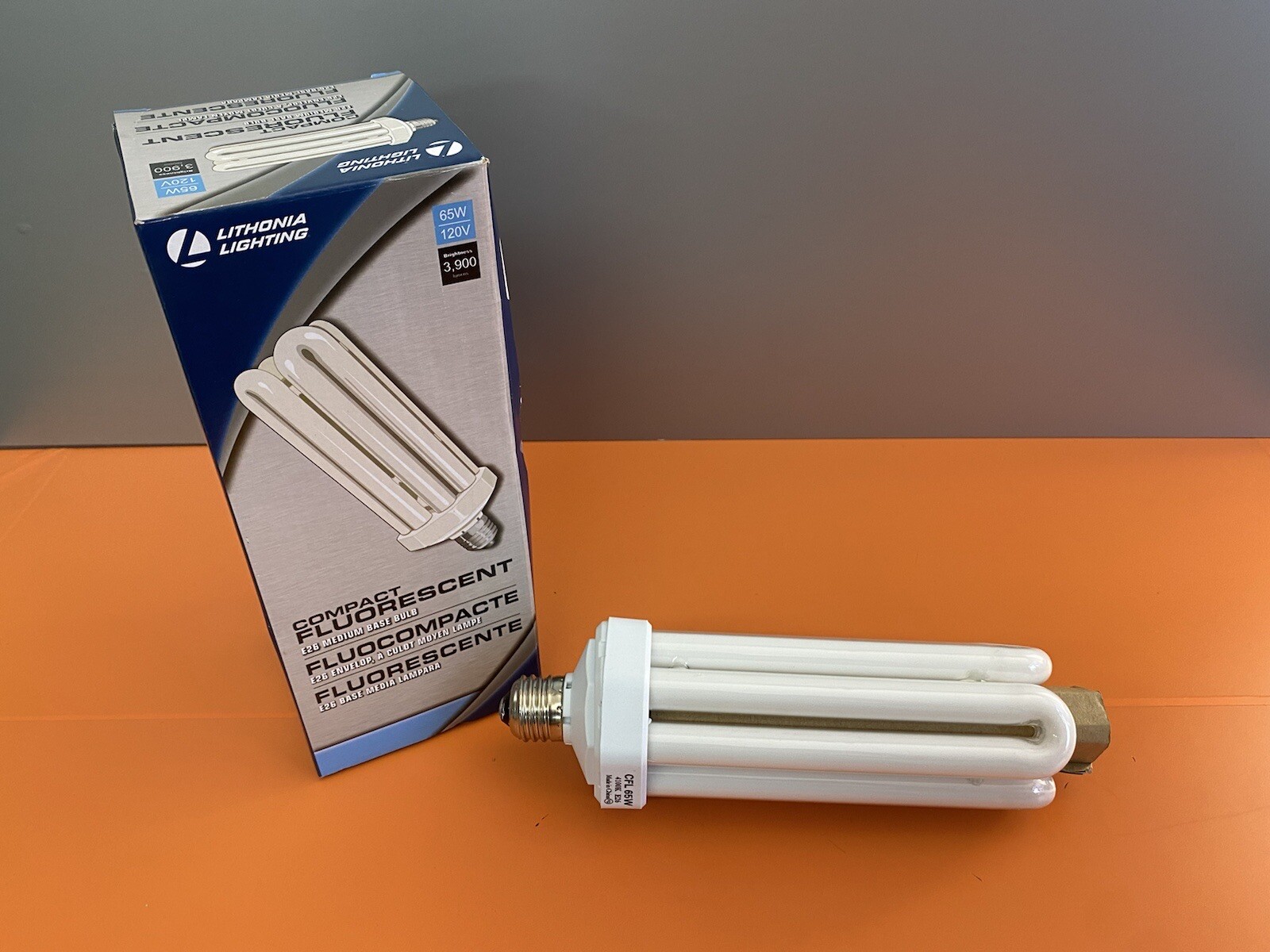 Lithonia CF65QT41 Compact Fluorescent E26 Medium Base Bulb 65W gallery