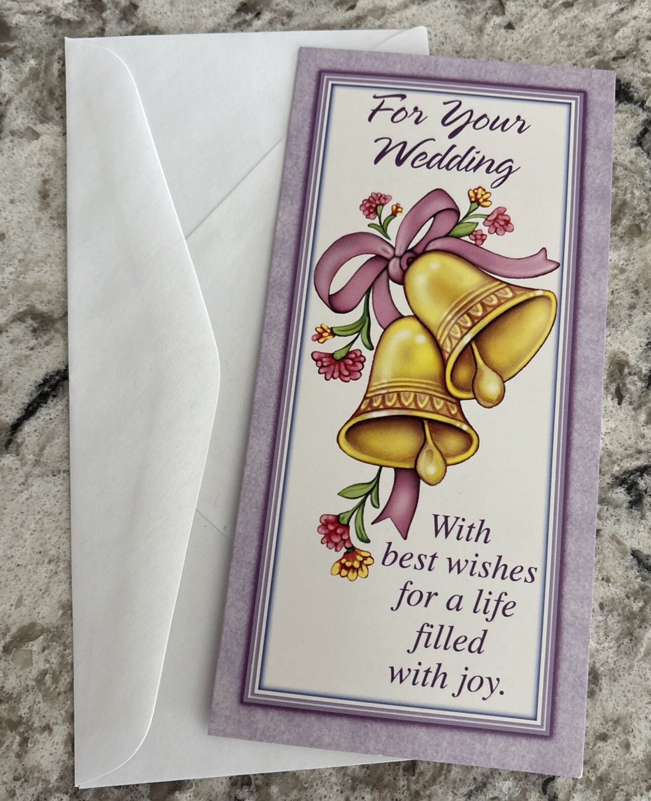 For Your Wedding Money Gift Card Holder Wedding Bells Stockwell Greeting Card gallery