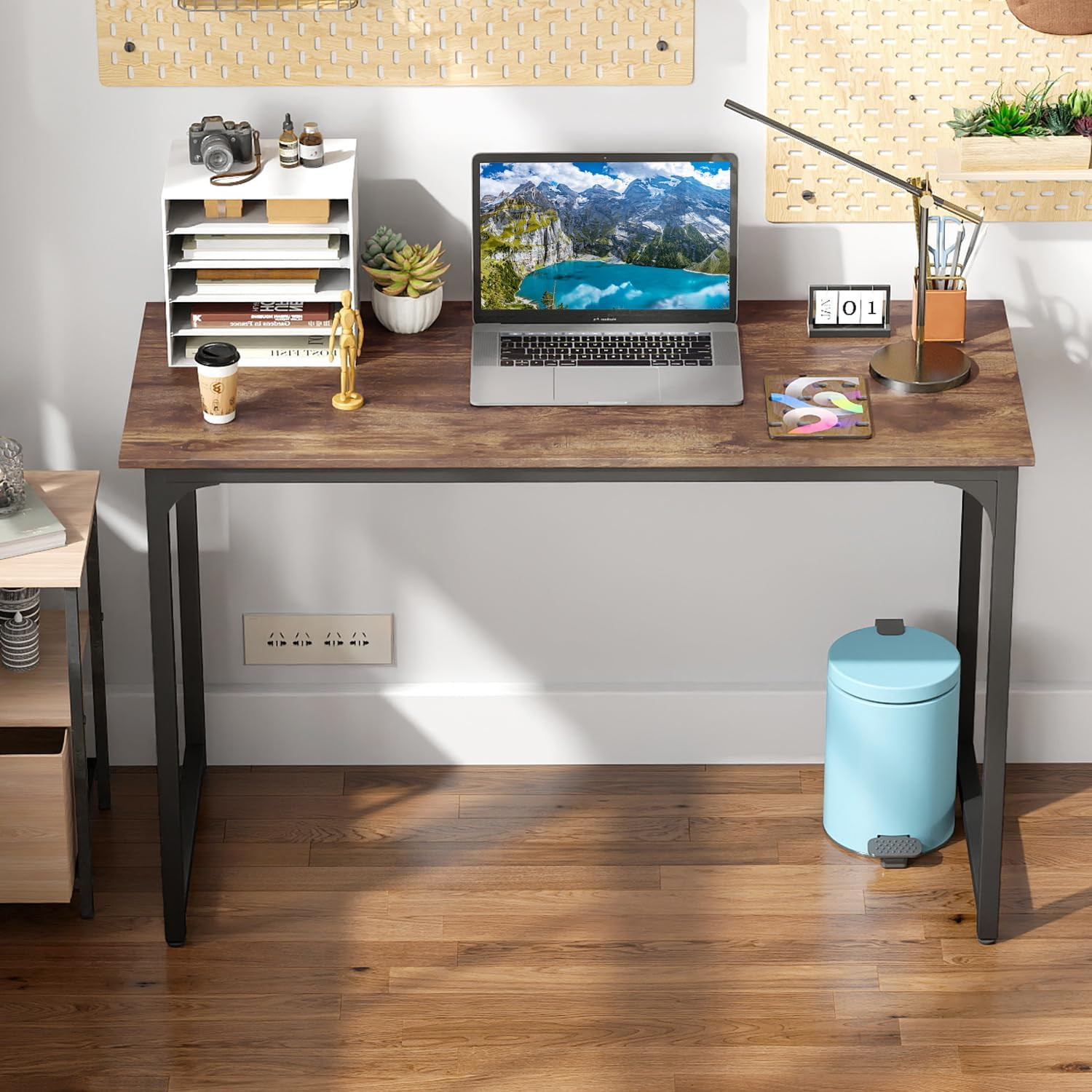 Computer Desk,Home Office Desk, Modern Simple Style for Home Office Study Writin gallery