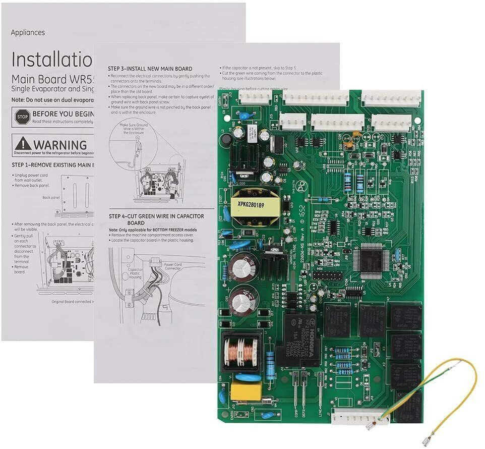 New Replacement Control Board For GE Refrigerator WR55X11130 AP5623943 PS3652491 gallery