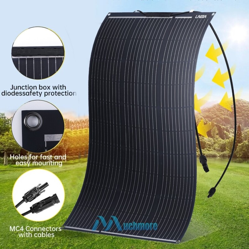 5000W Complete Solar Panel Kit Solar Power Generator 30A Home 110V Grid System gallery