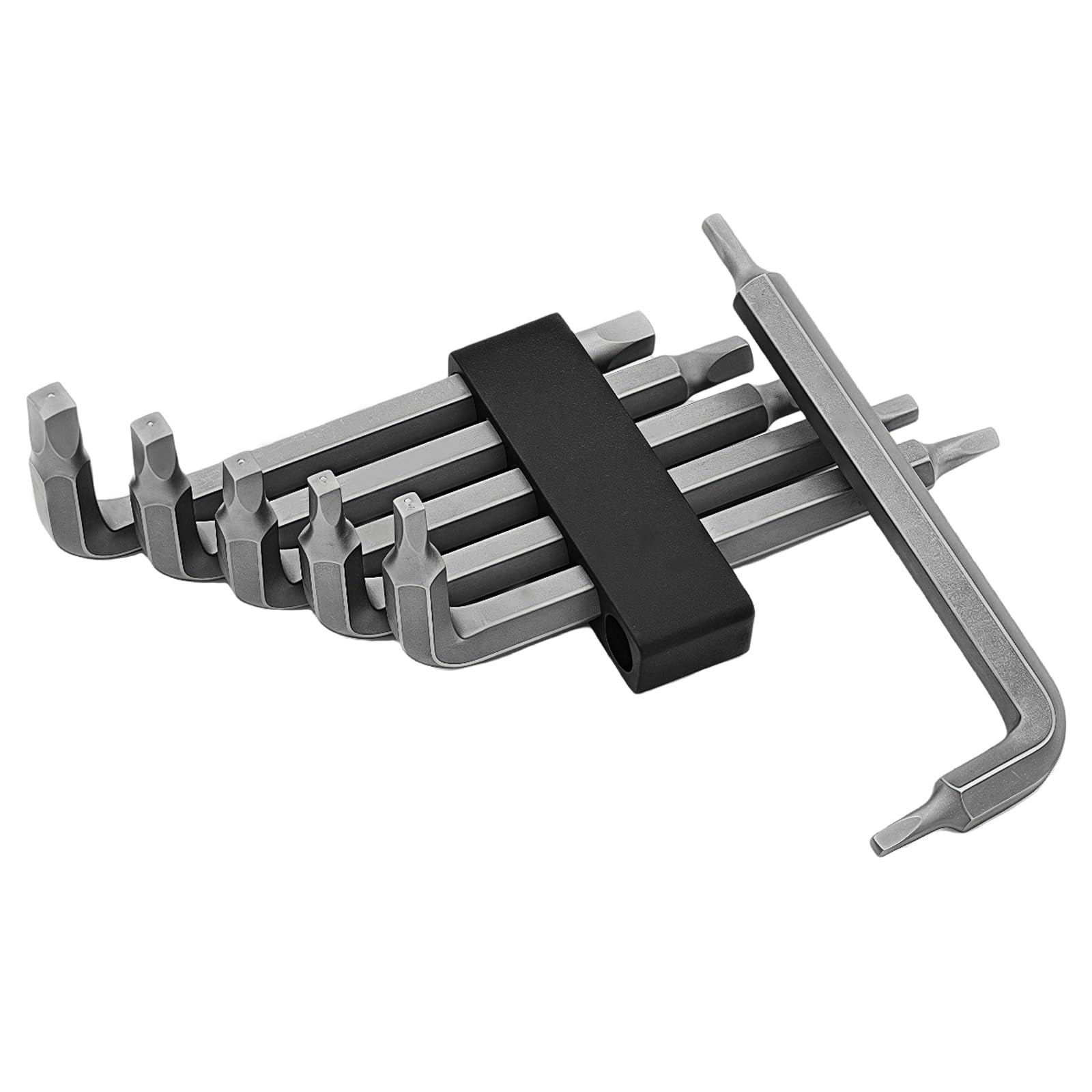 6Pcs Square Head Wrench Set L Shape Square Head Allen Wrench S2 Steel Square ... gallery