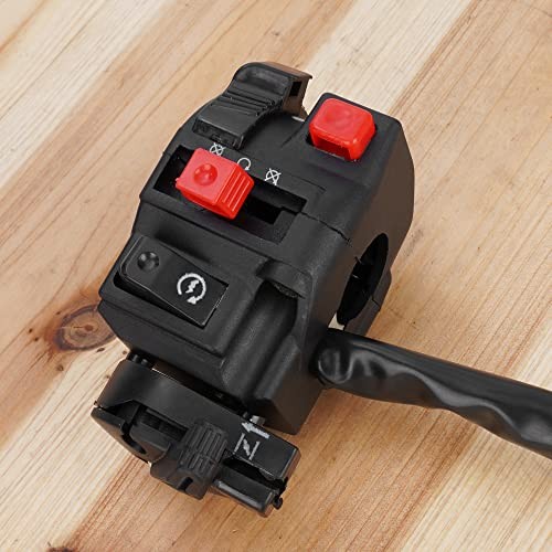 5 Function 10 Wires Left Starter Kill Light Choke Switch Assembly, ATV gallery