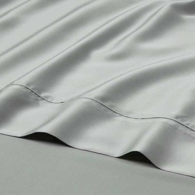 Full 320 Thread Count Cool TENCEL Lyocell Sheet Set Gray Chalk - gallery