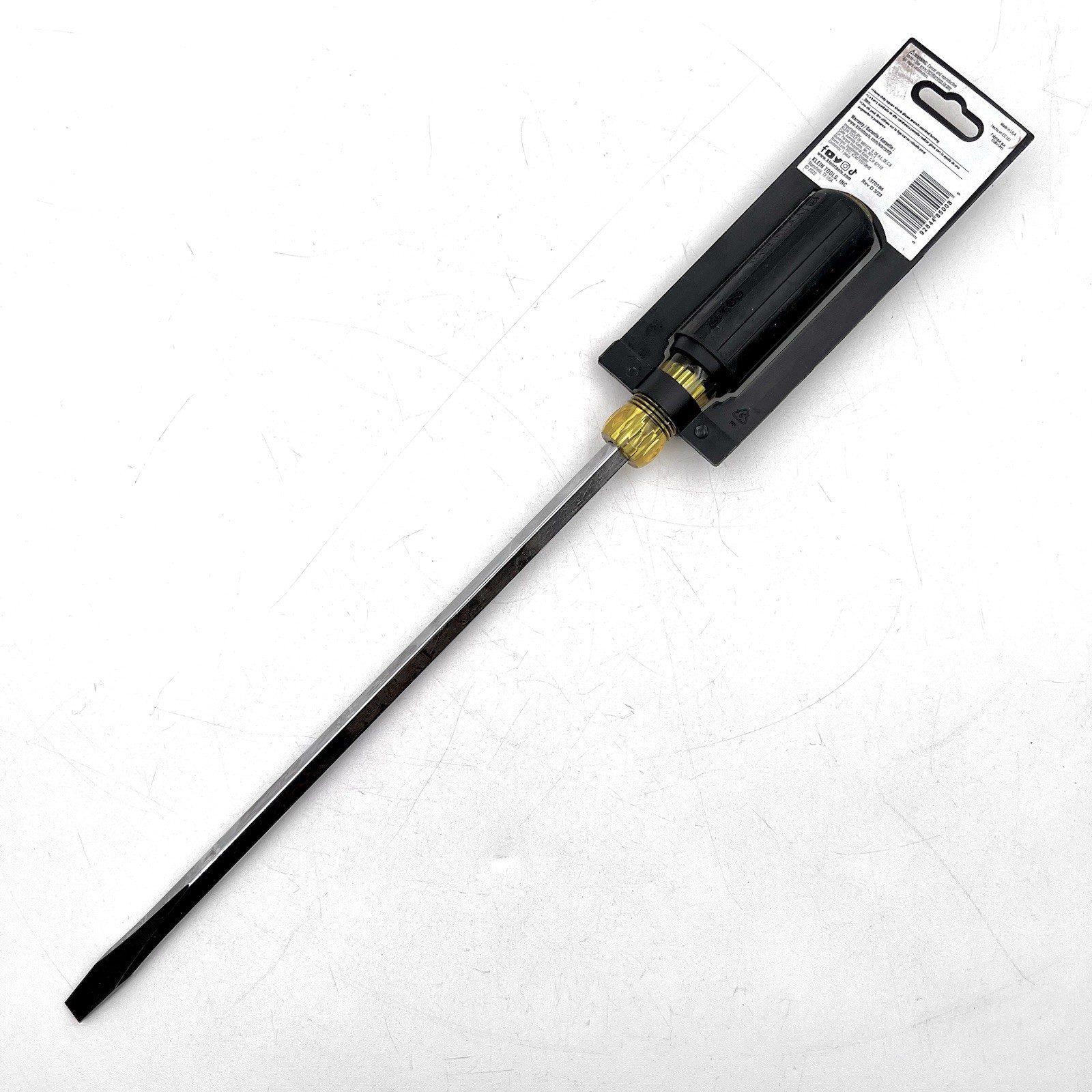 Klein Tools 600-12 12" Heavy-Duty Square-Shank 1/2" Keystone-Tip Screwdriver gallery