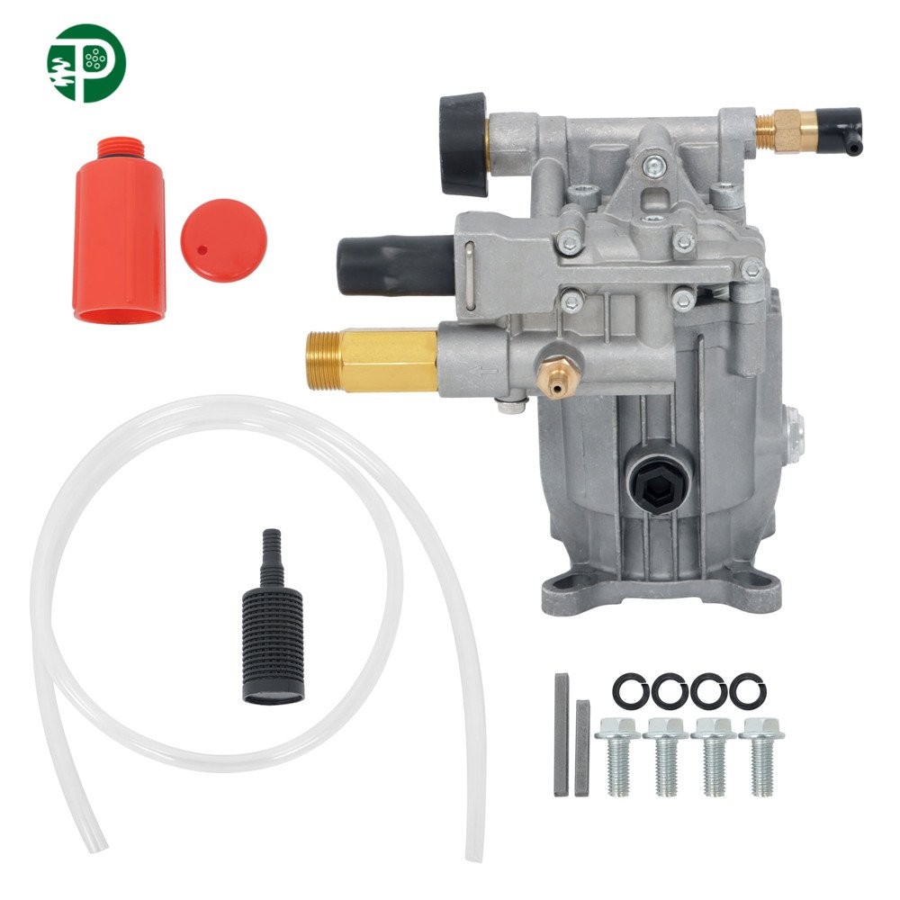 Universal 3000 PSI Pressure Washer Pump 3/4 HorizShaft MAX 2.5 GPM Oil Sealed gallery
