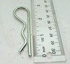 Hitch Pin Clip ~ 5/32 inch Diameter X 2 15/16" length ~ Zinc Plated Spring Steel gallery