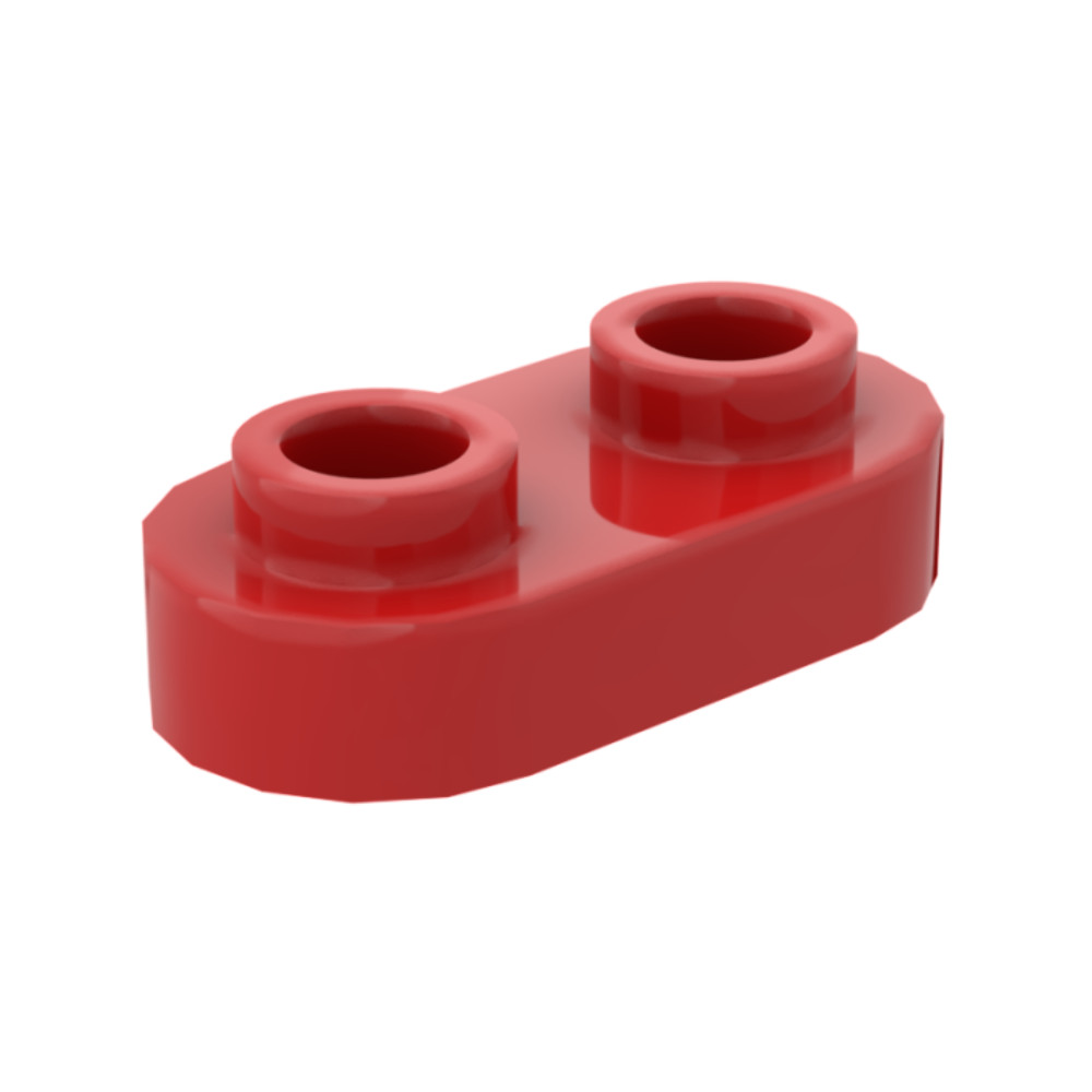 1×2 Rounded Plate w/ Open Stud – Pack of 10 – LEGO® Compatible – Choose Color gallery