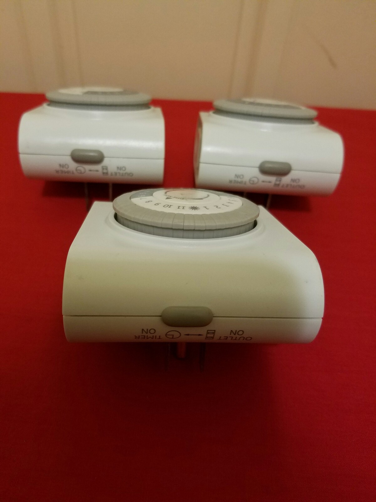 BIG BUTTON TIMER x3 Model 458205/458431 FOR INDOOR USE ONLY 2 & 3 Prong gallery