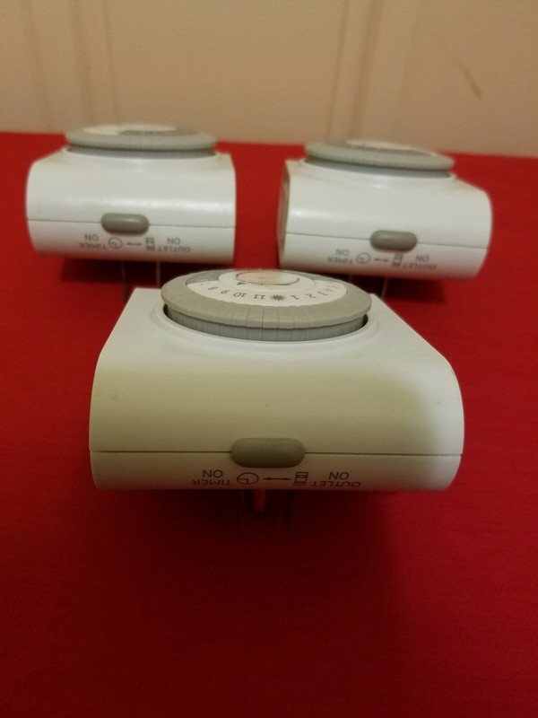 BIG BUTTON TIMER x3 Model 458205/458431 FOR INDOOR USE ONLY 2 & 3 Prong gallery
