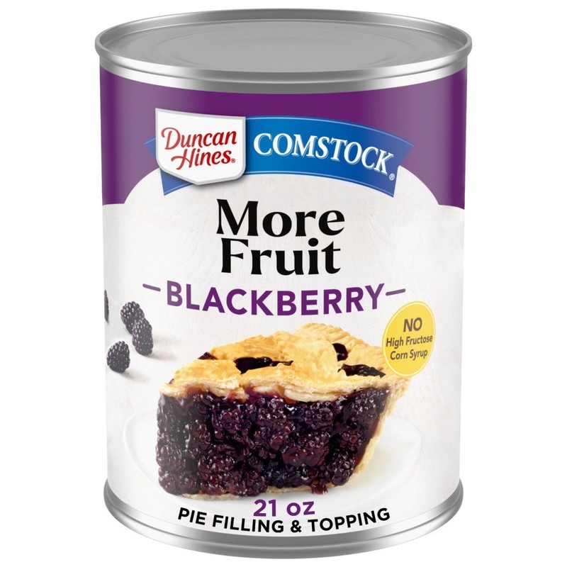 (3 pack) Comstock More Fruit, Blackberry Pie Filling and Topping gallery