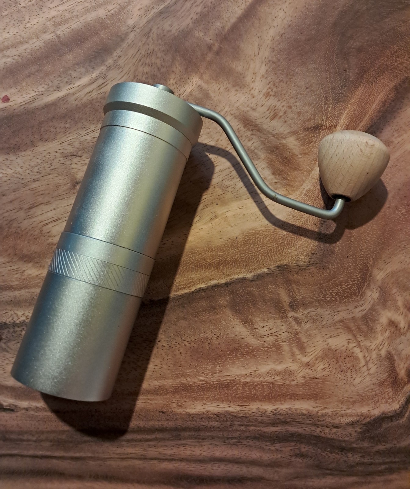 1Zpresso JX-Pro Hand Coffee Burr Grinder - Excellent Condition, Bare Metal Look gallery