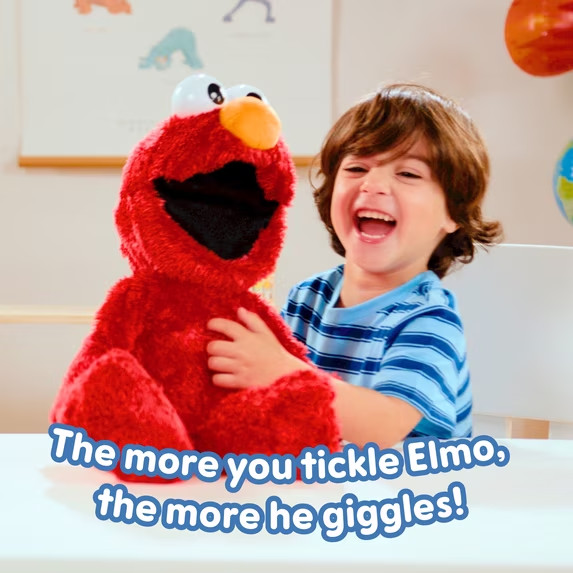 Tickle Me Elmo Giggle Max 18-inch Interactive Plush Toy 18 months+ gallery