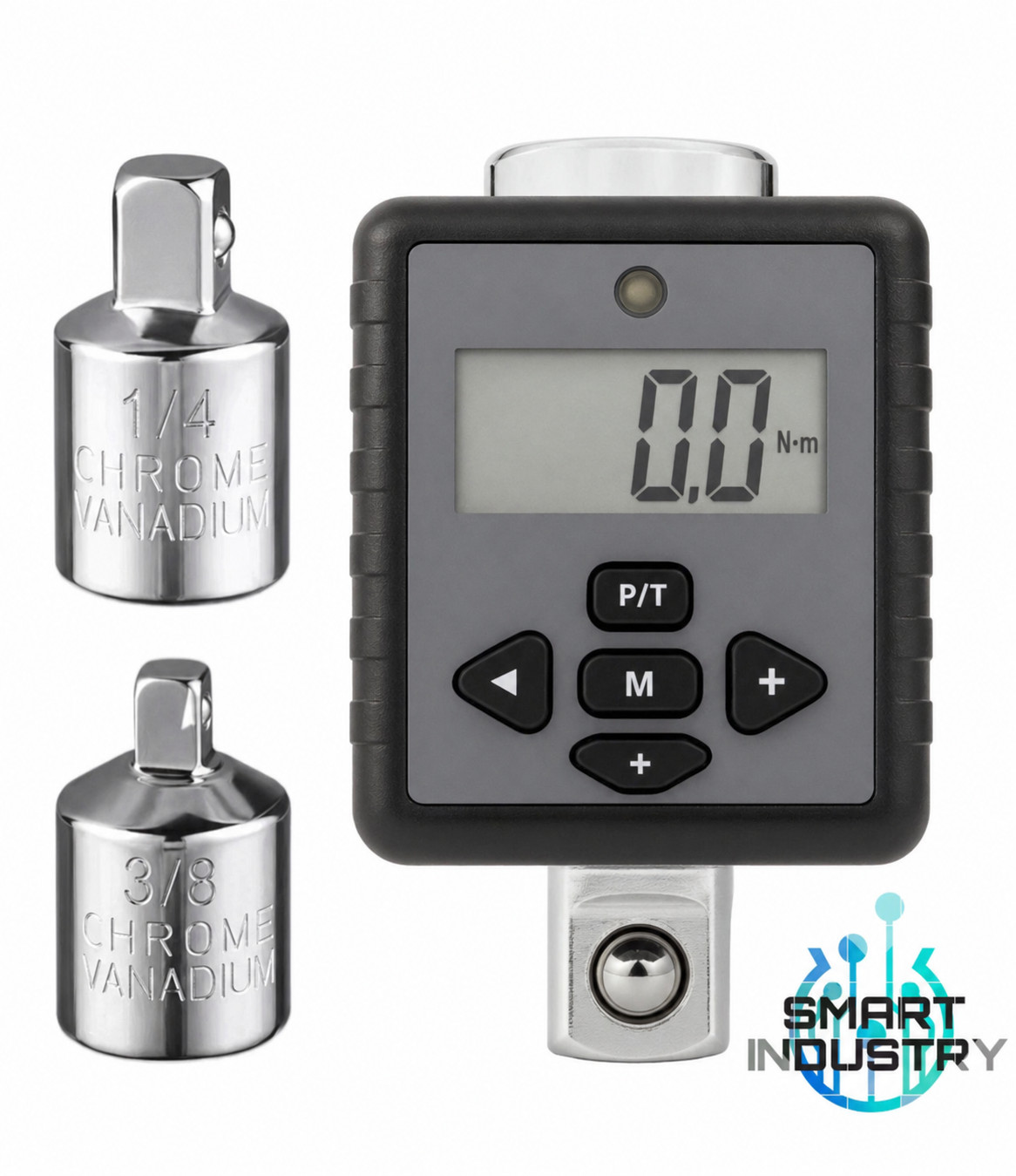 Digital Torque Adapter 1/2" Drive - Tolerance 40-200Nm - Adapters 3/8" & 1/4" gallery