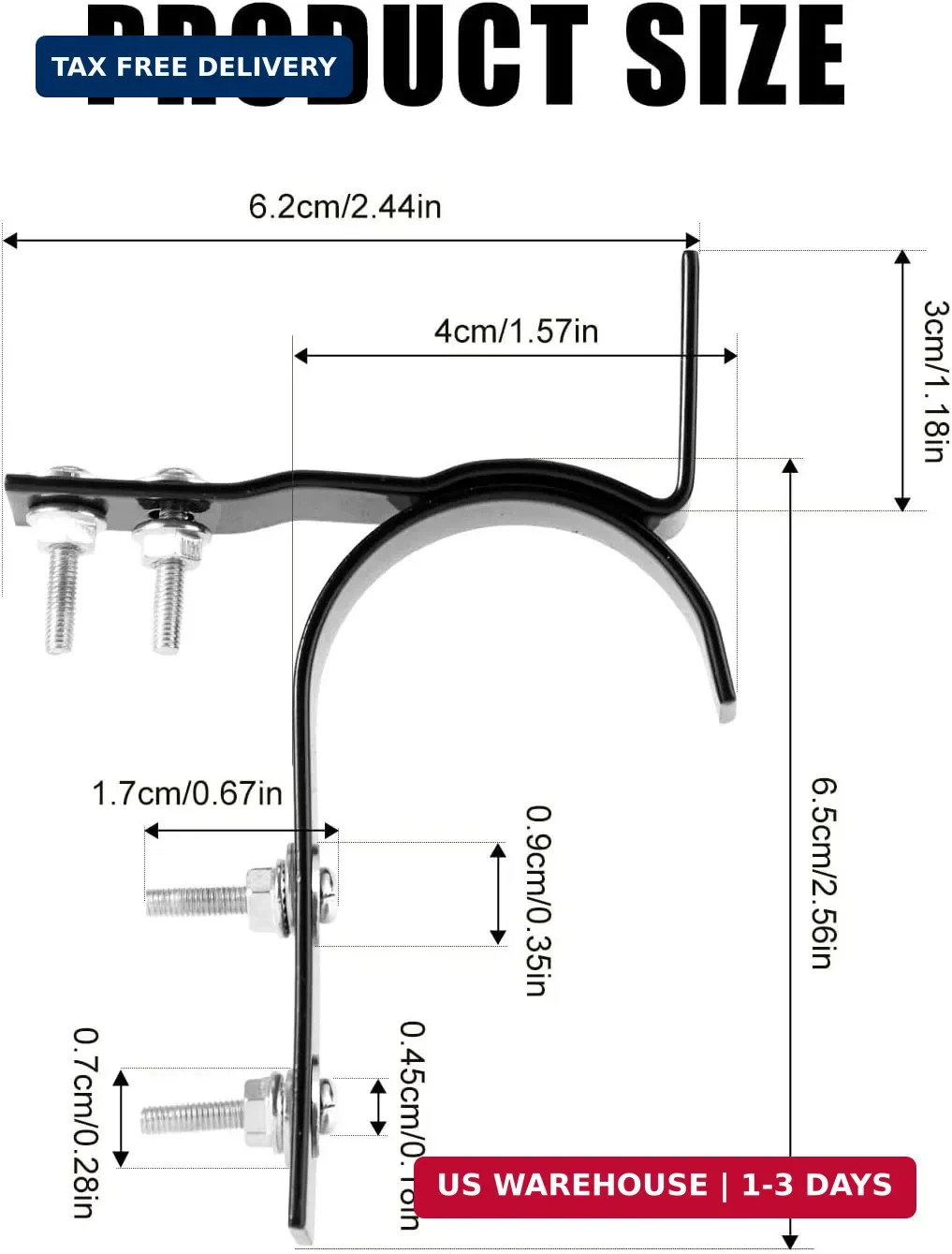 Mailbox Latch and Handle Kit, Metal Secure Replacement Set for Mailbox Door Repa gallery
