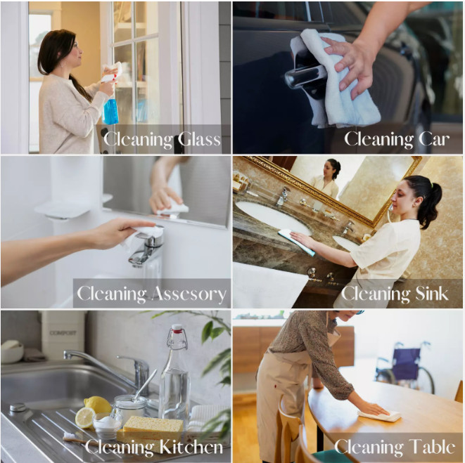 Textile Topia-Wash Cloth - Soft, Durable, Quick-Drying, Multi-Pack gallery