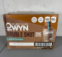 Caramel Roasted Coffeee Shot 12 Oz (Case Of 12) by Owyn Best By 06/27/2026