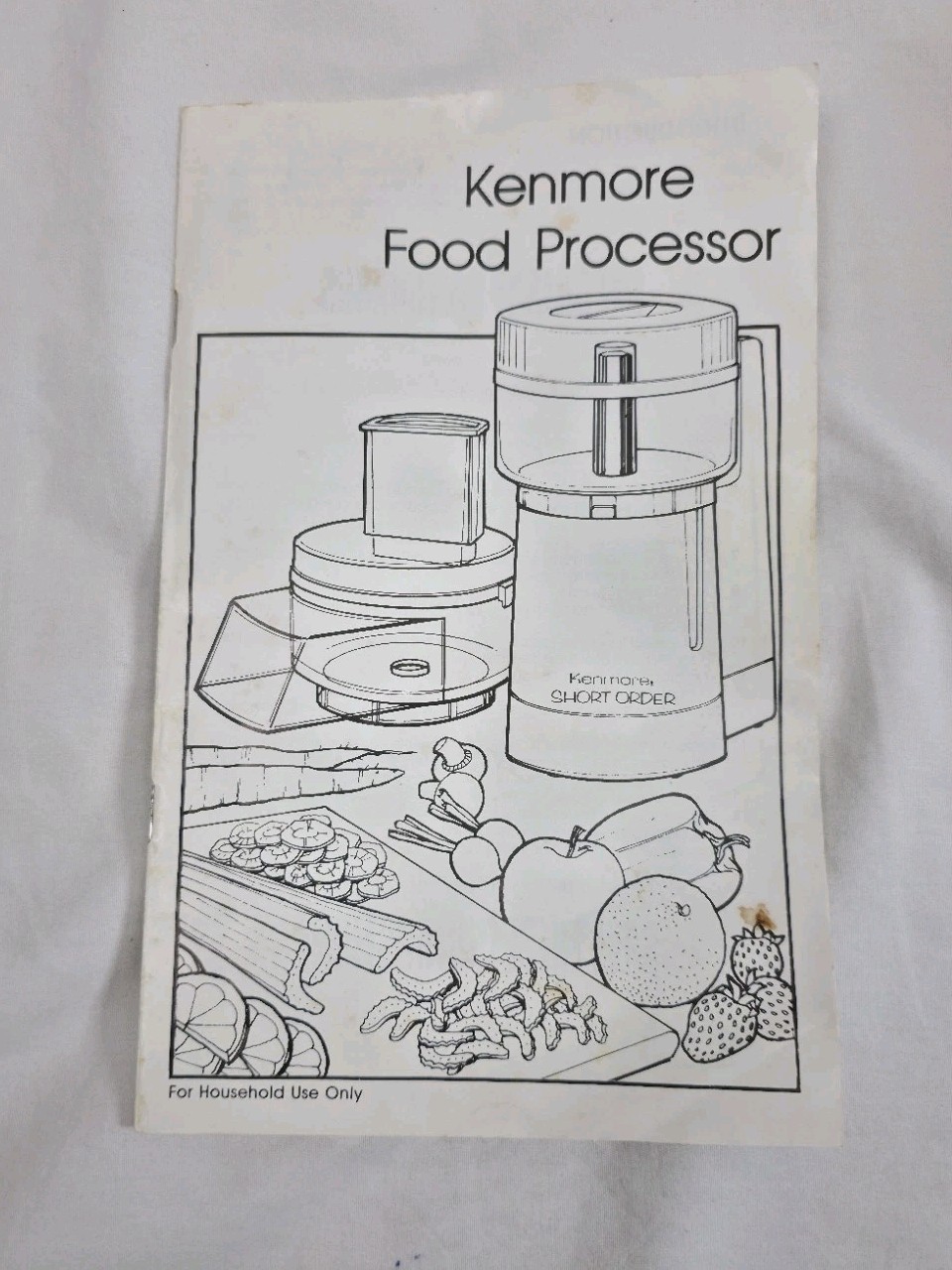 OEM Kenmore Food Processor Product Manual Only - Sears Kenmore Model #69675 gallery