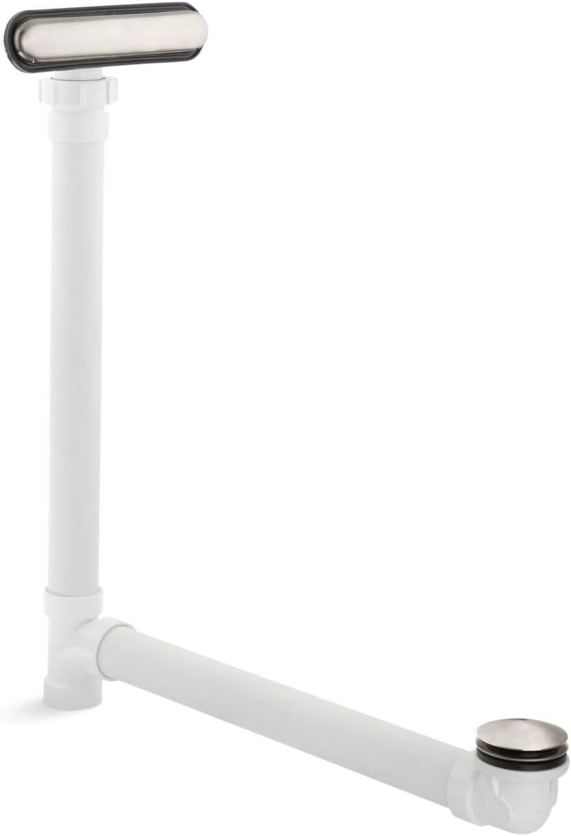 Kohler K-7272-BN Clearflo Slotted Overflow Bath Drain, Vibrant Brushed Nickel gallery