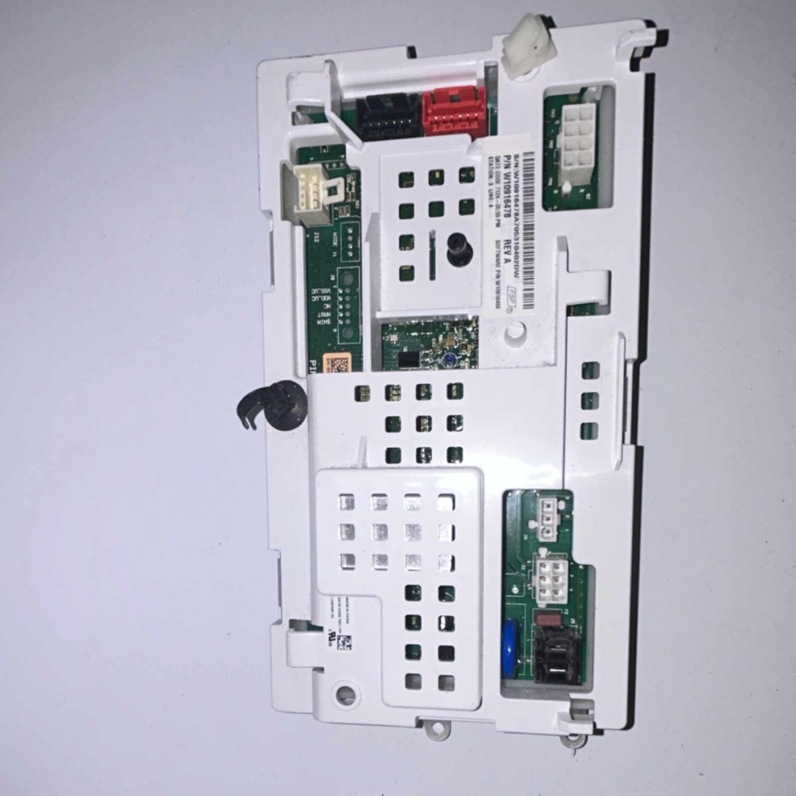 Whirlpool Main Control Board White Plastic Washer W10916478 Electric gallery