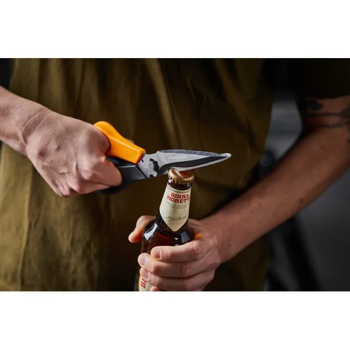Fiskars Multipurpose Straight Blade Garden Shears, Black and Orange gallery