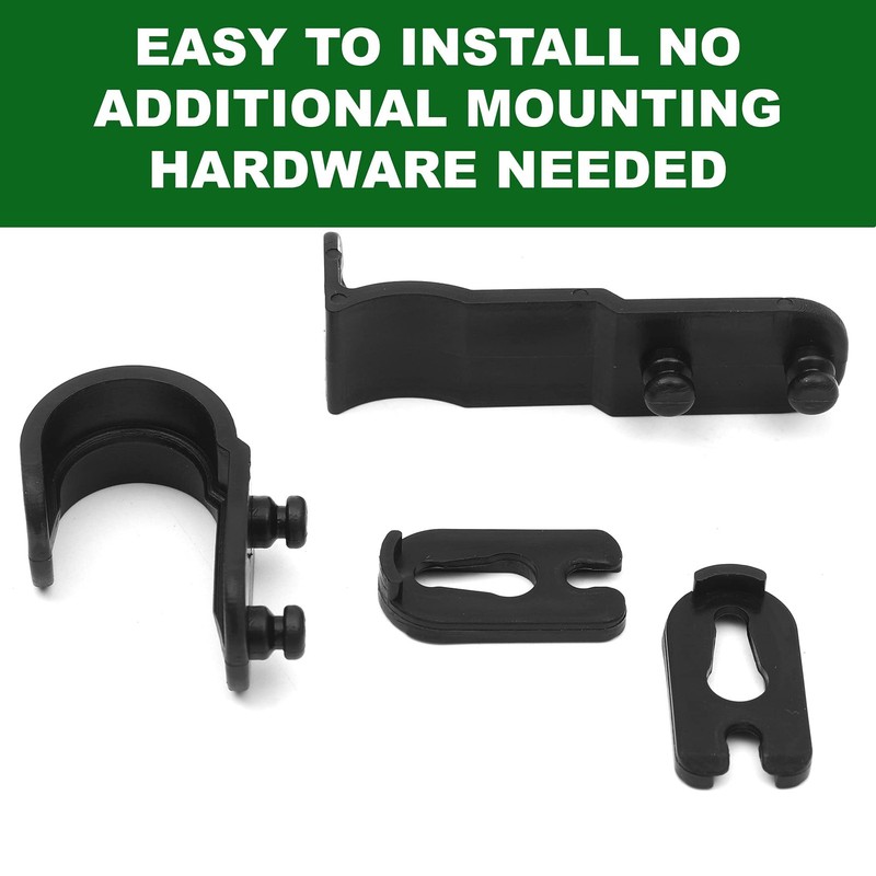 TonGass Mailbox Latch Clips Replacement Compatible with Group Standard Black gallery