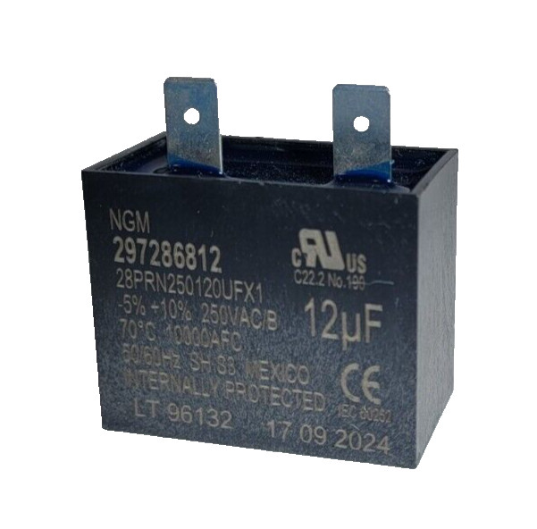 NGM Frigidaire Refrigerator FFTR2045VWA Capacitor Run 297286812 12UF gallery