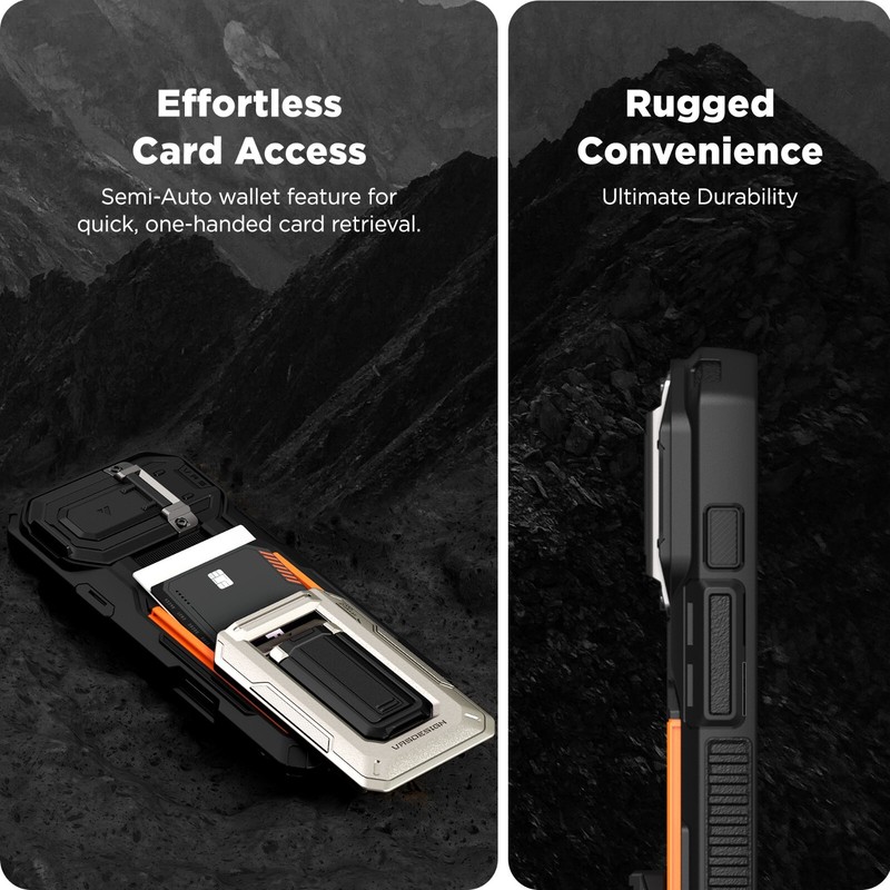 For iPhone 16 Series Case VRS Design [Origin] Semi Auto Card Wallet & Kickstand gallery