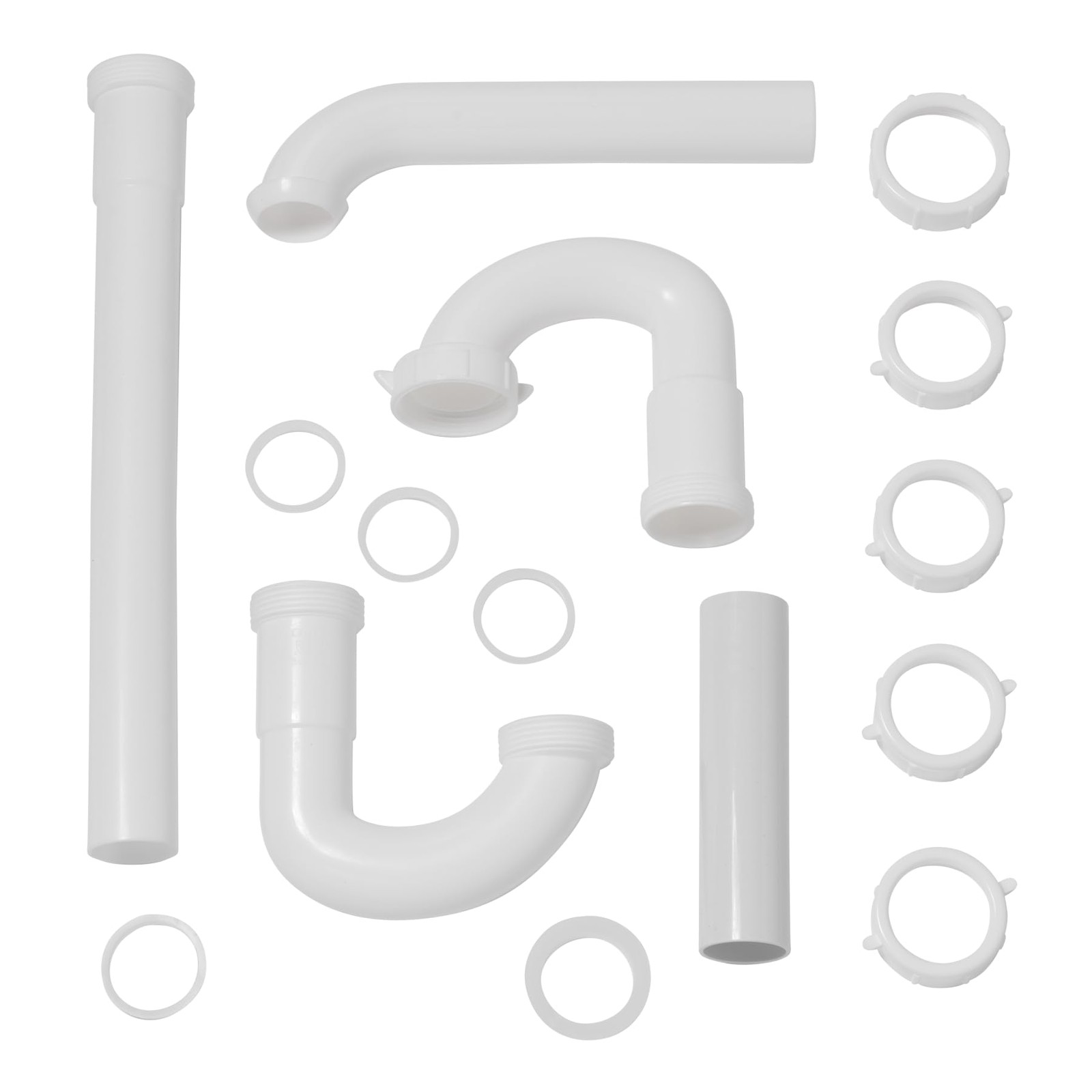 Waxman PlumbCraft 15-Piece Complete Bathroom Sink 24 inches x 4 inches, White gallery