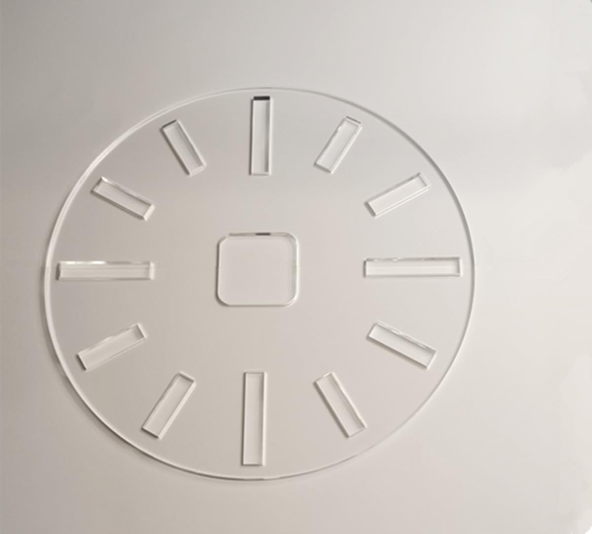 Acrylic Clock Template,12 Circle Clock Face with Clock Dials,Acrylic Router T... gallery