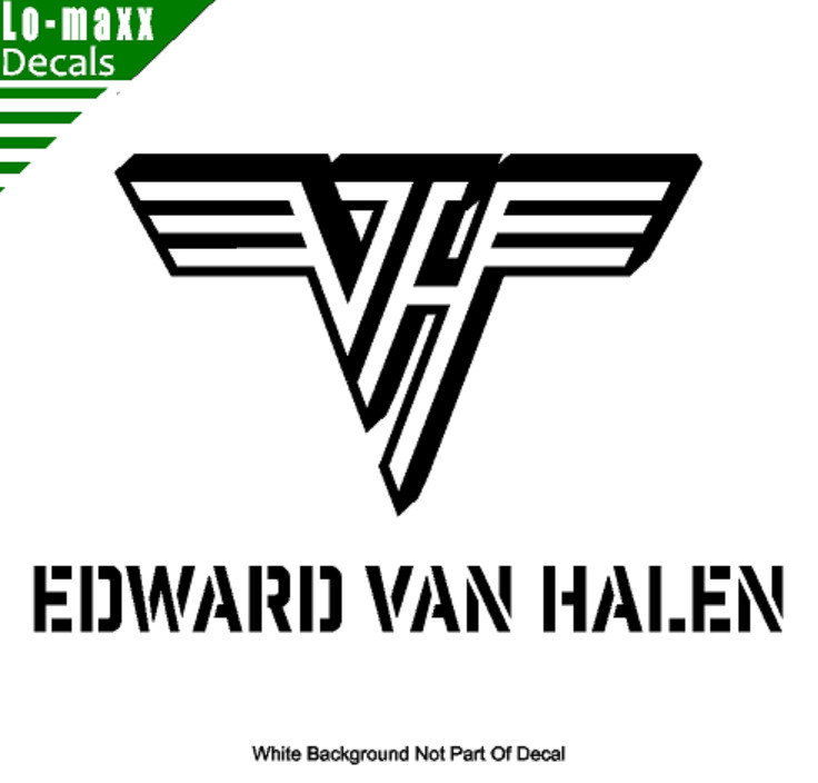 Edward Van Halen Various Sizes & Colors High Quality Die Cut Vinyl Decal gallery