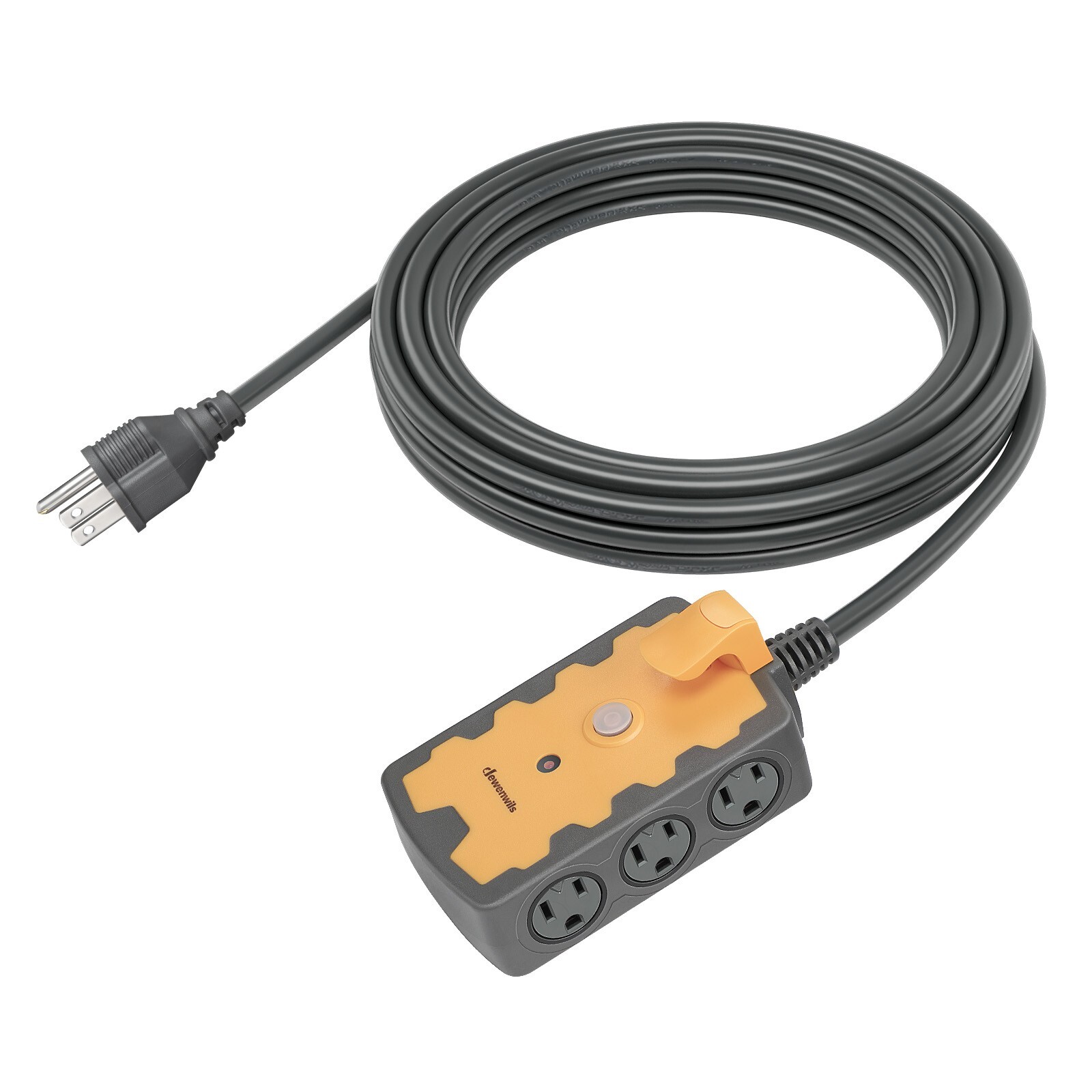 DEWENWILS Workshop Power Strip, 6-Outlets Strip with 15 FT Extension Cord, Heavy gallery
