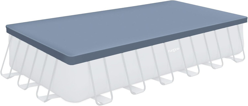 Funsicle Durable Rectangular Pool Cover with Adjustable Drawstring for Oasis, Ac gallery