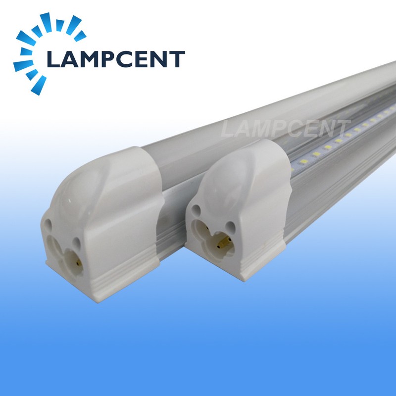 4/Pack T5 Integrated 2ft 3ft 4ft 5ft 6ft 8ft Bulbs LED Tube Light Slim Bar Lamp gallery