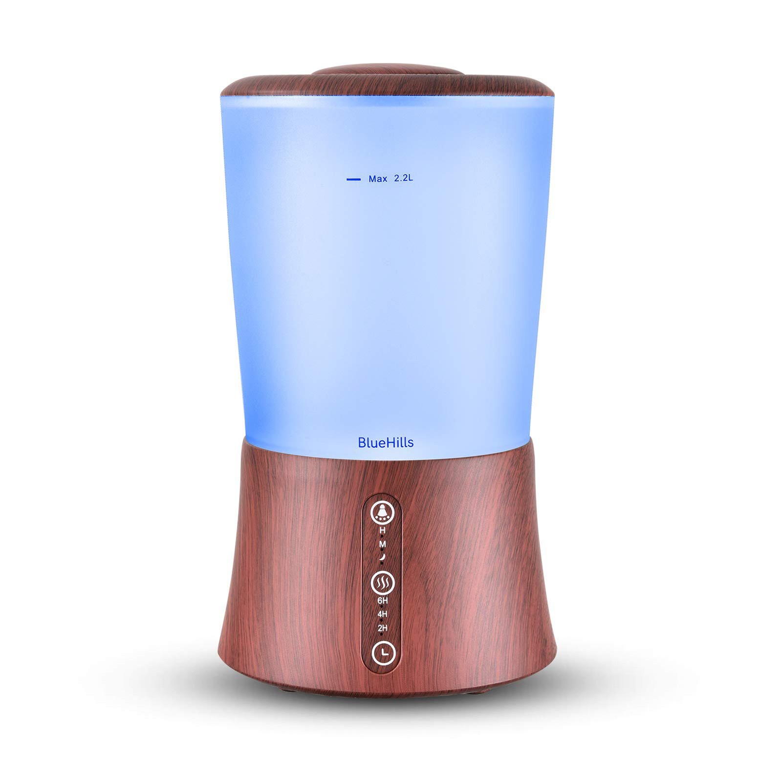BlueHills Large 2000 ML XL Essential Oil Diffuser Aroma Humidifier 2 Liter Ca... gallery