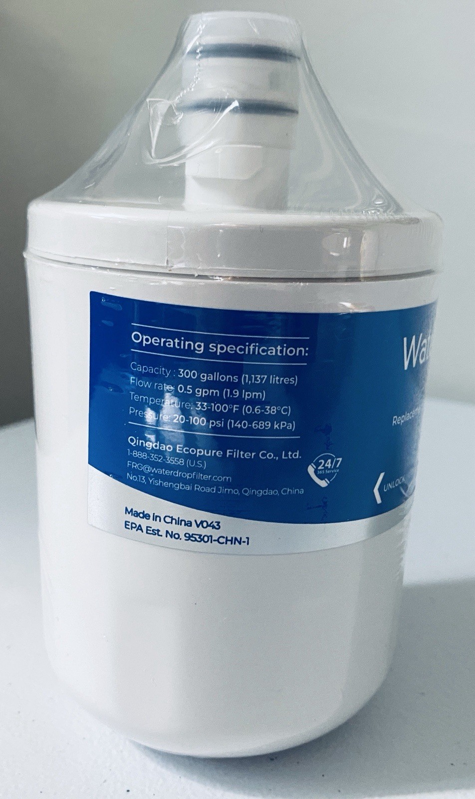 NEW Sealed WATERDROP WD-F05 Replacement Filter LG LT500P 6 Month Or 300 Gallon gallery