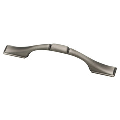 Brainerd Square Foot 3″ Heirloom Silver Arch Cabinet Drawer Pull Handle