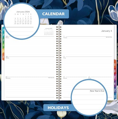 2025-2026 Planner - July 2025 - June 2026 Planner, 8.5" x 11", Academic gallery
