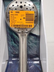 Claro 3-Spray Wall Mount Handheld Shower Head in Vibrant Brushed Nicke READ**