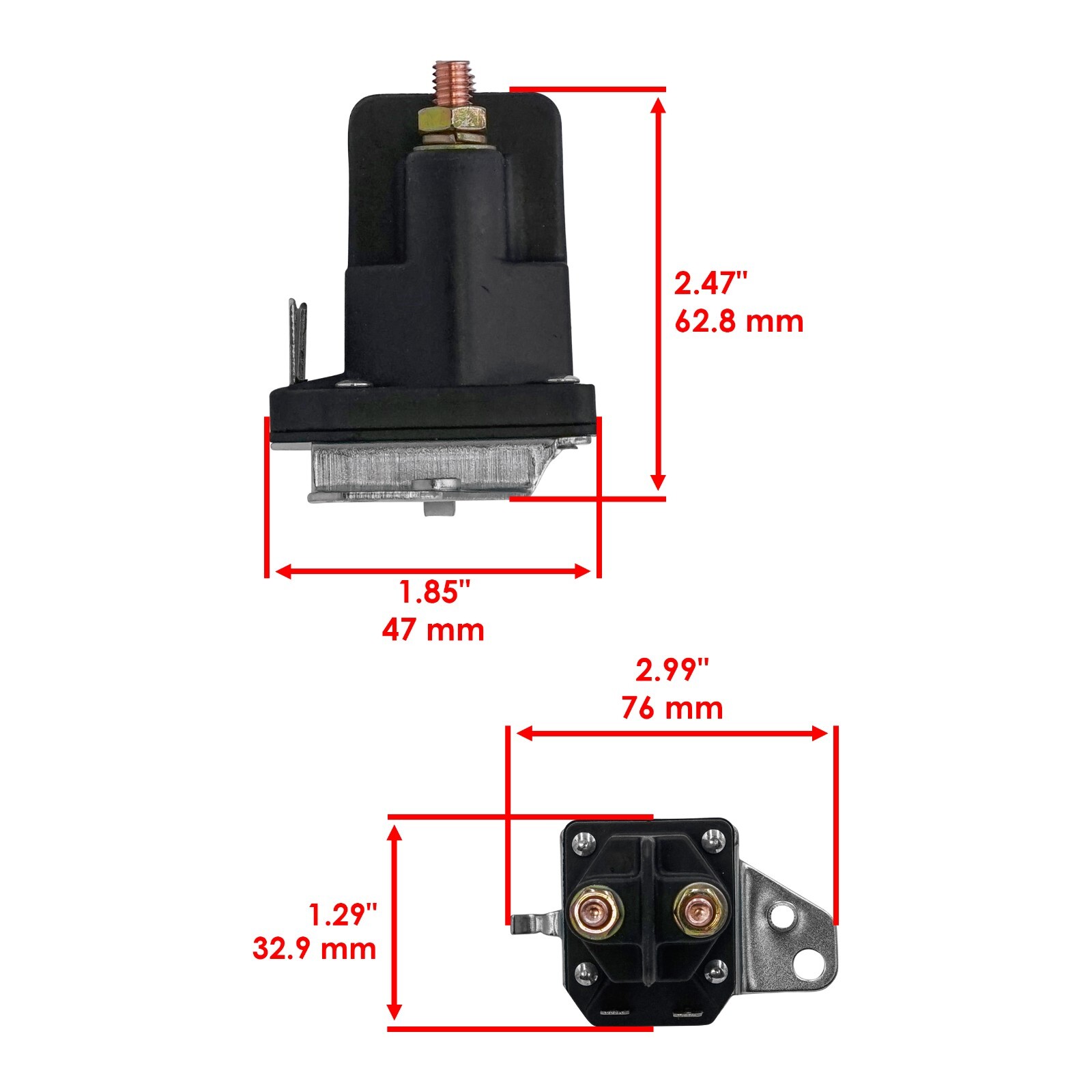 Starter Solenoid Relay for Troy-Bilt 42T 36T 46X Pony Super Bronco Horse gallery