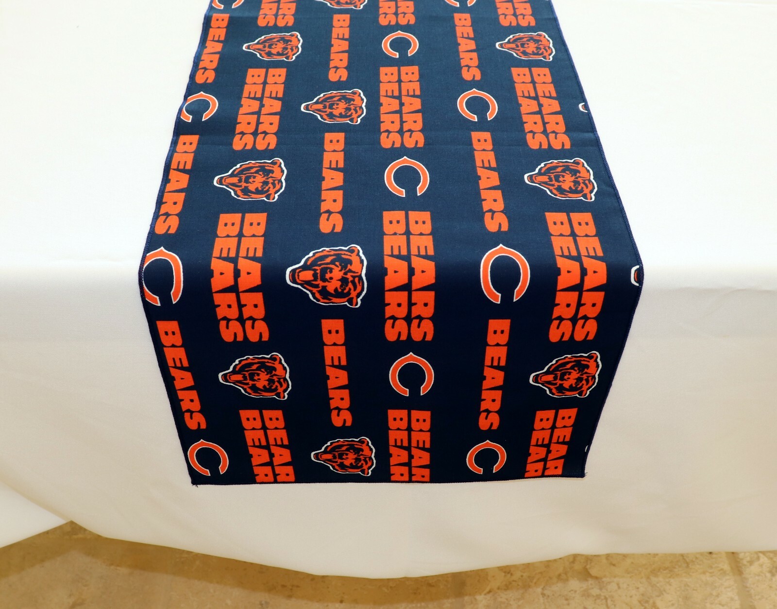 Chicago Bears Table Runner Sports Football Team Party Table Decor gallery