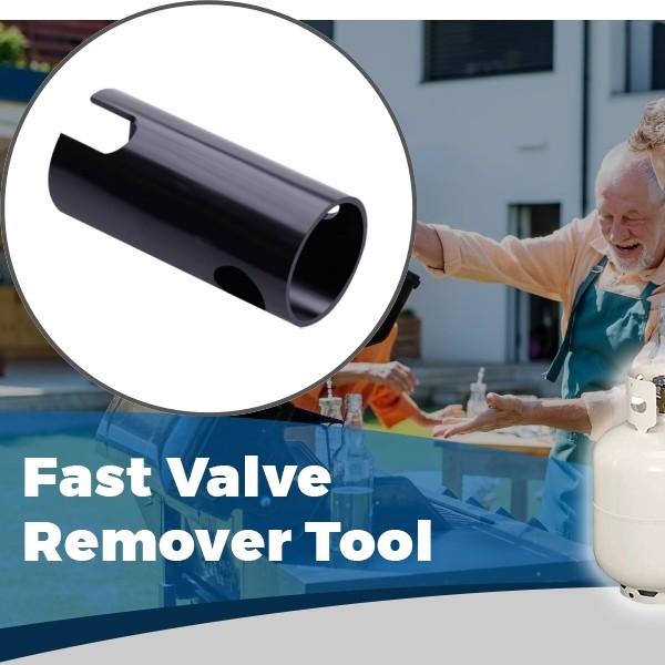 Valve Remover Tool For 20LB 30LB 40LB OPD Valve Propane Cylinder LPG Qcc-1 New gallery
