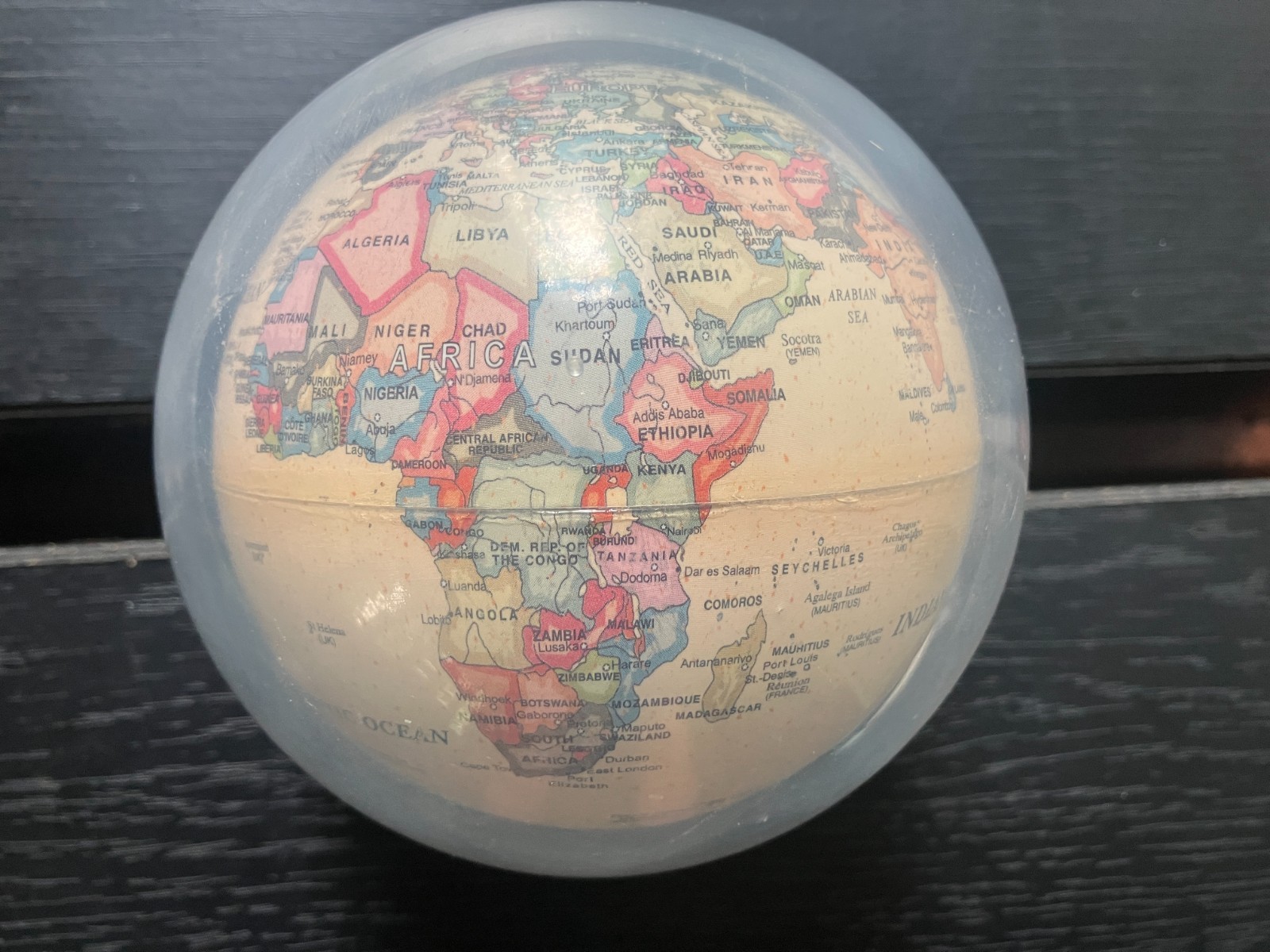 Mova Earth Globe 6 Inch For Repair, Low Liquid, Does Not Self Rotate gallery